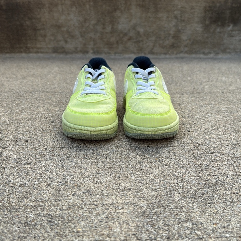 Nike Air Force 1 Crater ‘Light Lemon Twist’ Sneakers Toddler - Picture 7 of 10